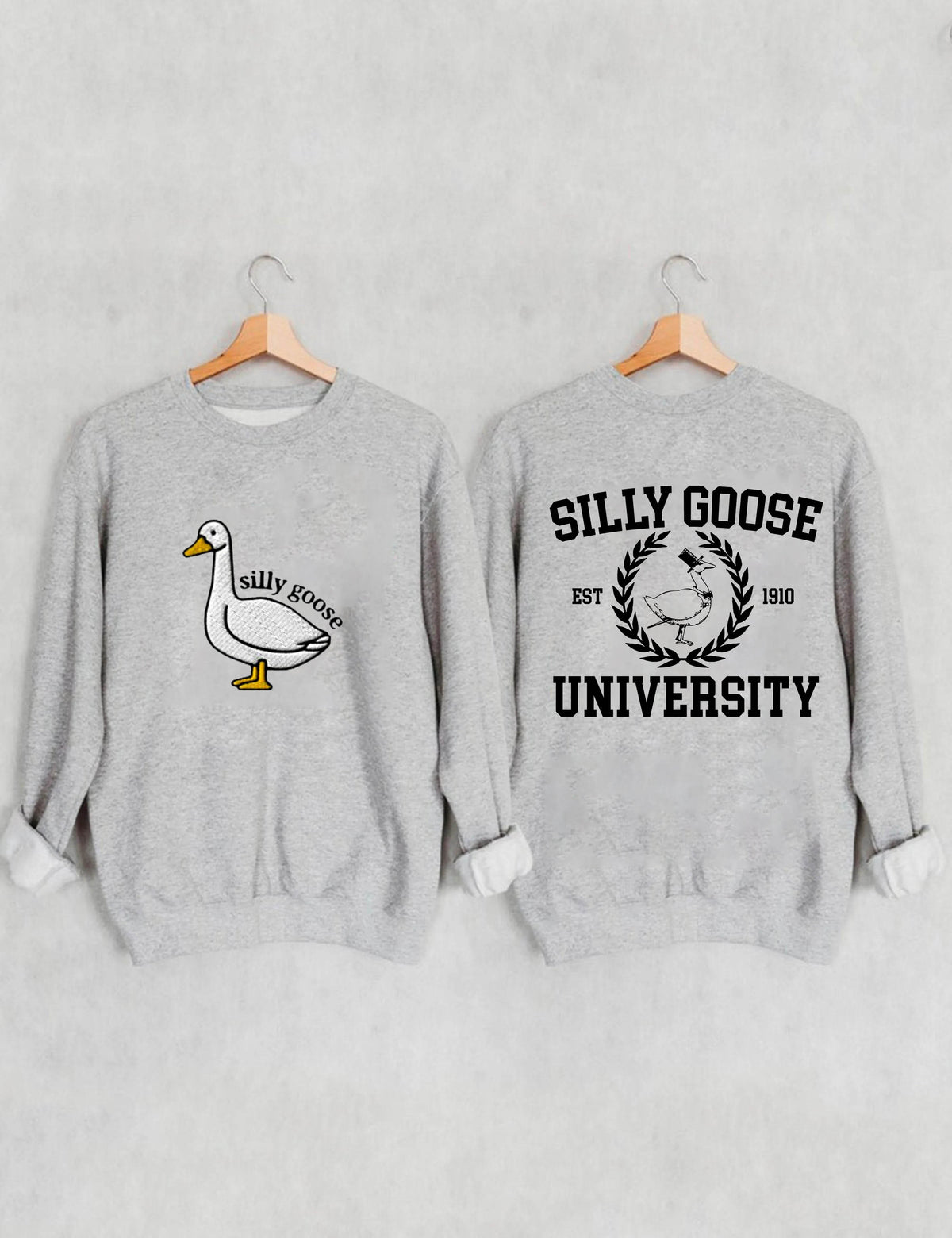 Sweat-shirt de l’Université Silly Goose 