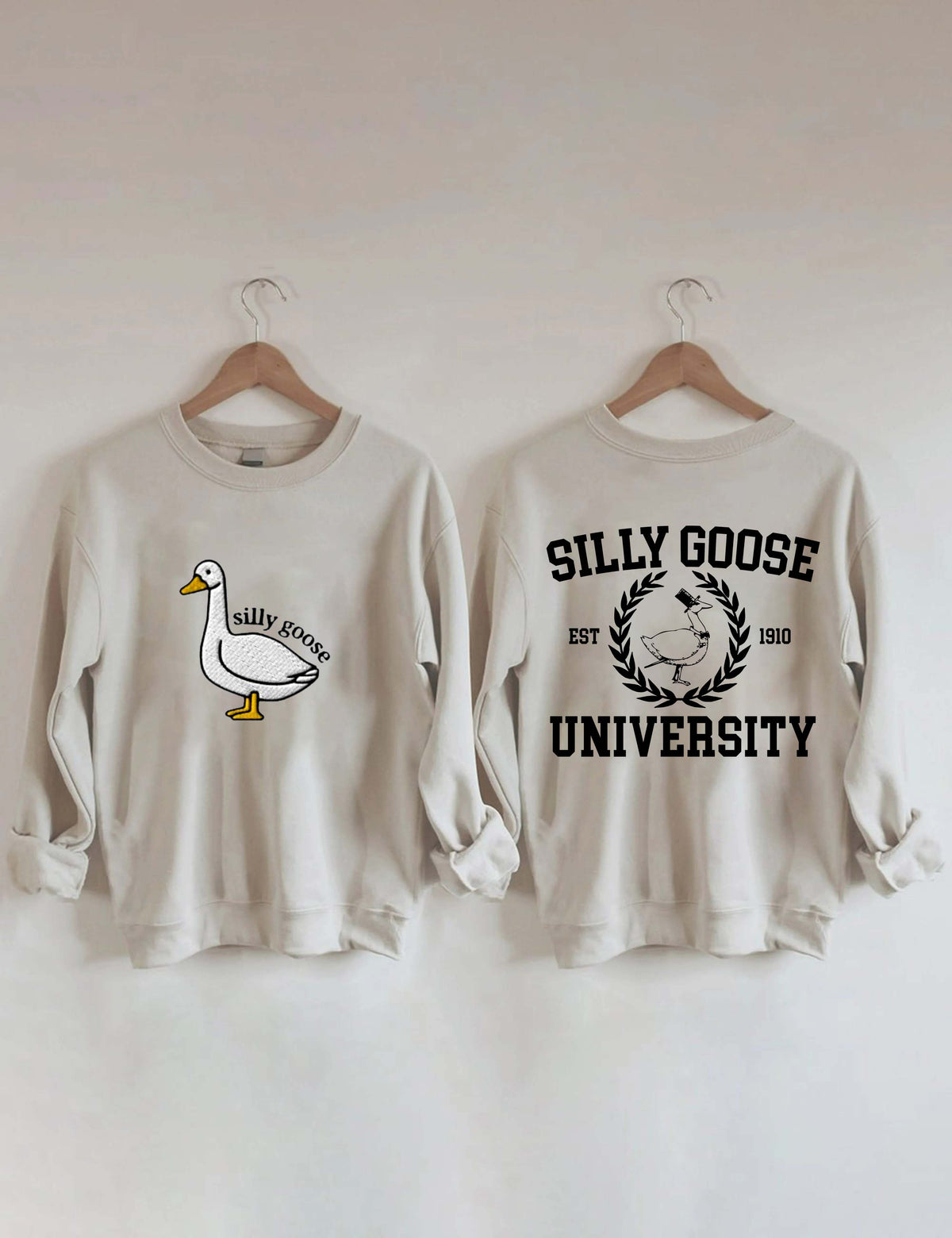 Sweat-shirt de l’Université Silly Goose 