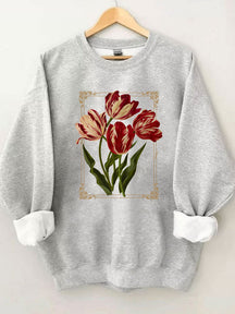 Flowers Botanical Sweatshirt