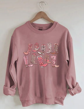 Cowgirl Boots Sweatshirt