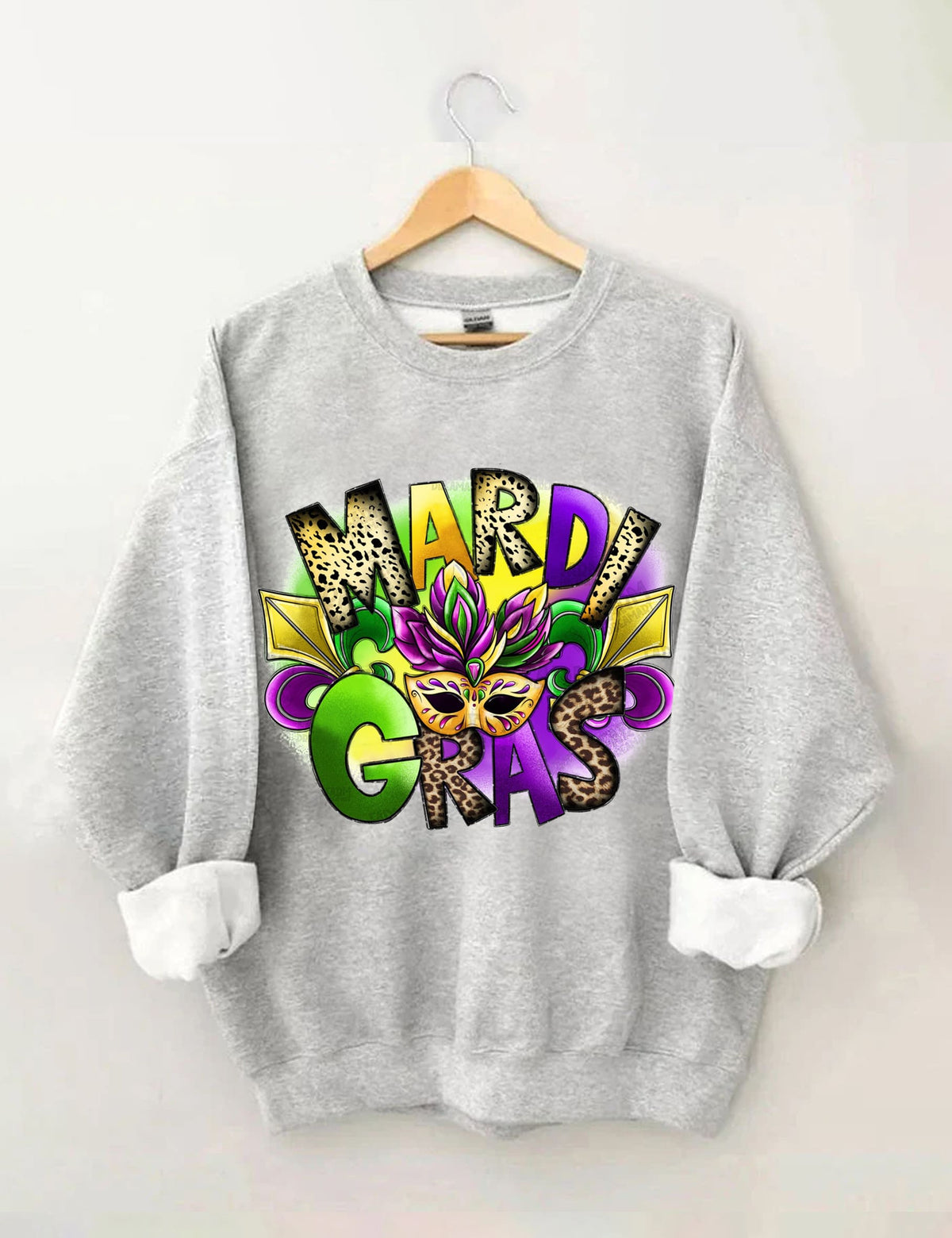 Sweat-shirt Joyeux Mardi Gras