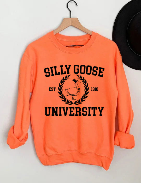 Sweat-shirt de l’Université Silly Goose 