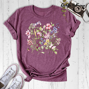 Wildflower Nature Lover T-shirt