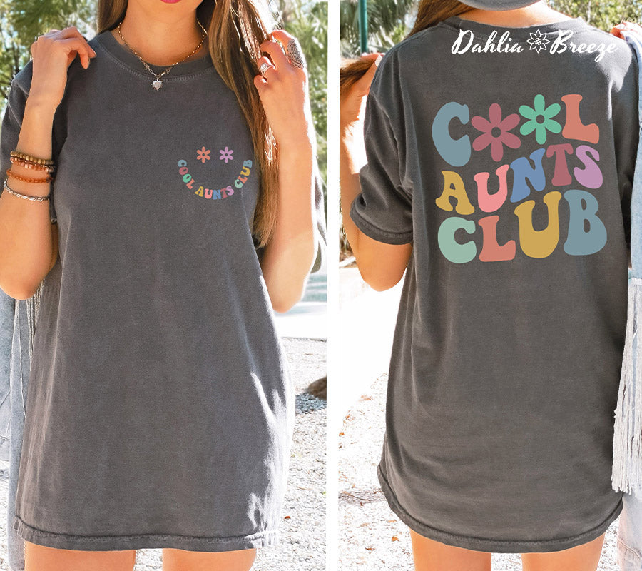 Cool Aunts Club Smile T-shirt