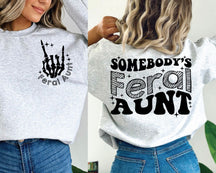 Trendiges Feral Tante Sweatshirt