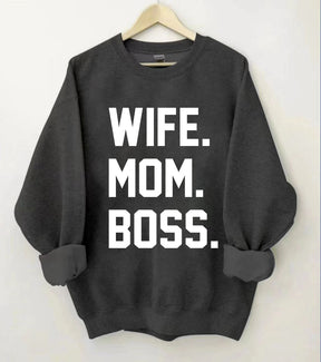 Frau Mama Boss Sweatshirt 