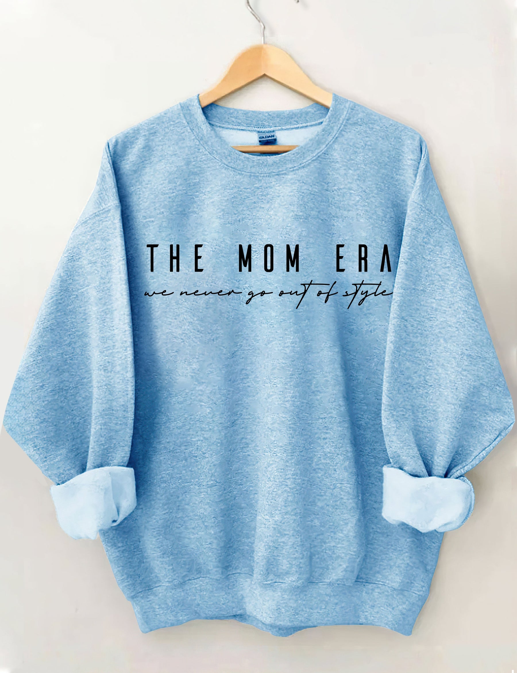 Das Mom-Ära-Sweatshirt kommt nie aus der Mode