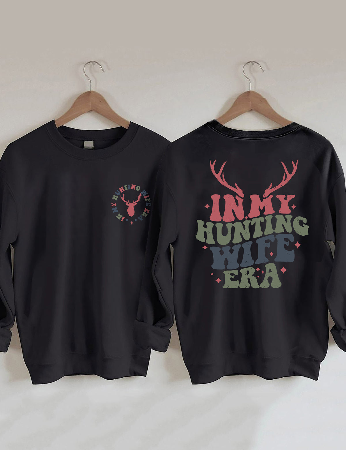 In meinem Jagdfrauen-Ära-Sweatshirt 