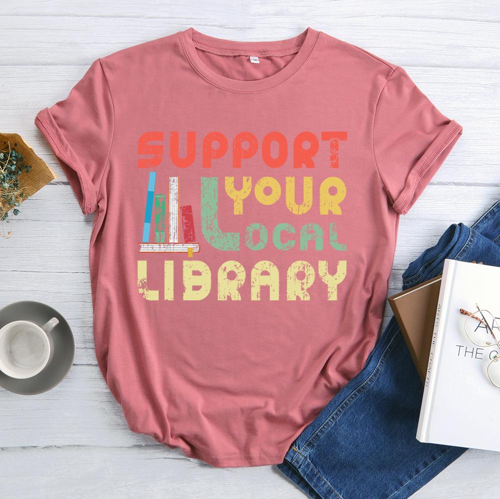 Support Your Local Library T-shirt