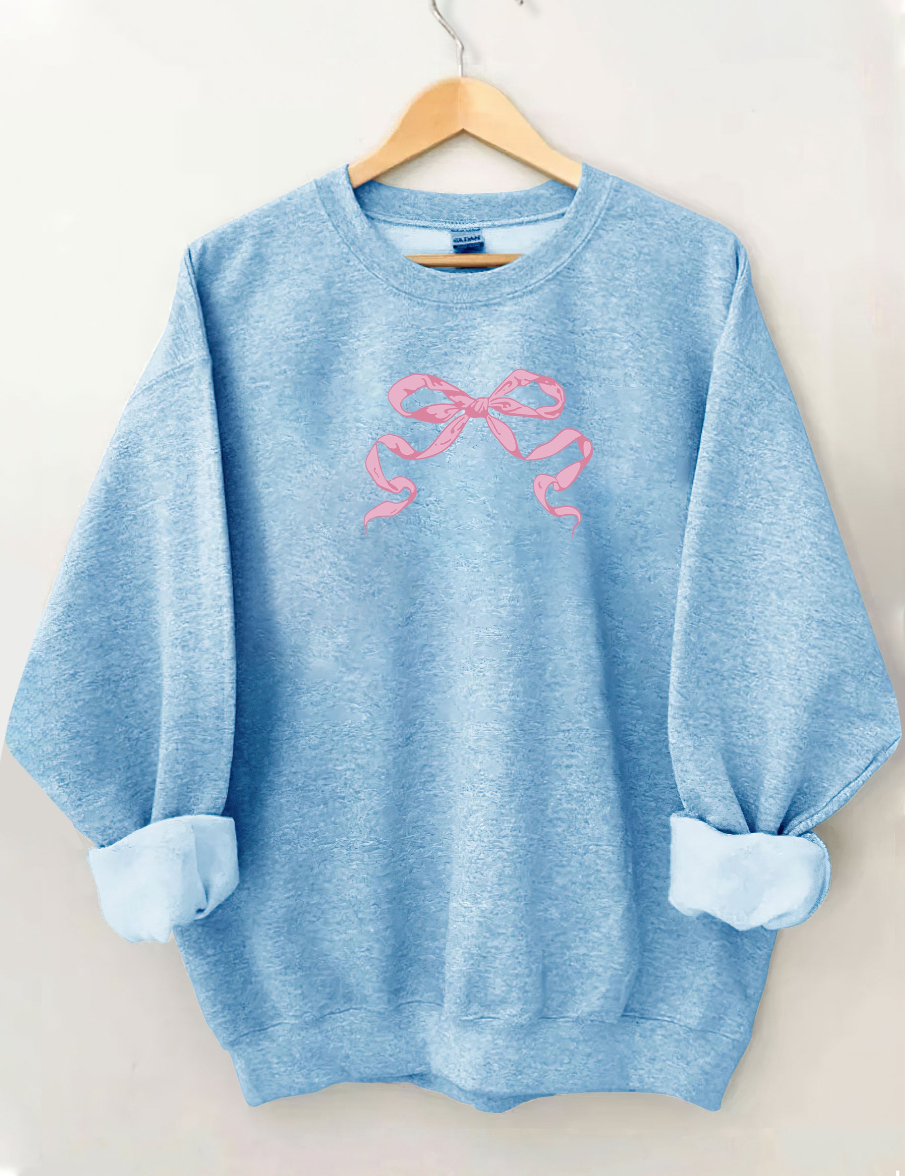 Süßes Sweatshirt mit rosa Schleife