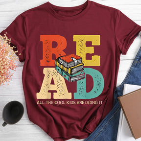 T-shirt Lire, tous les enfants cool le font