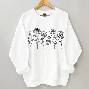 Wildflowers Botanical Sweatshirt