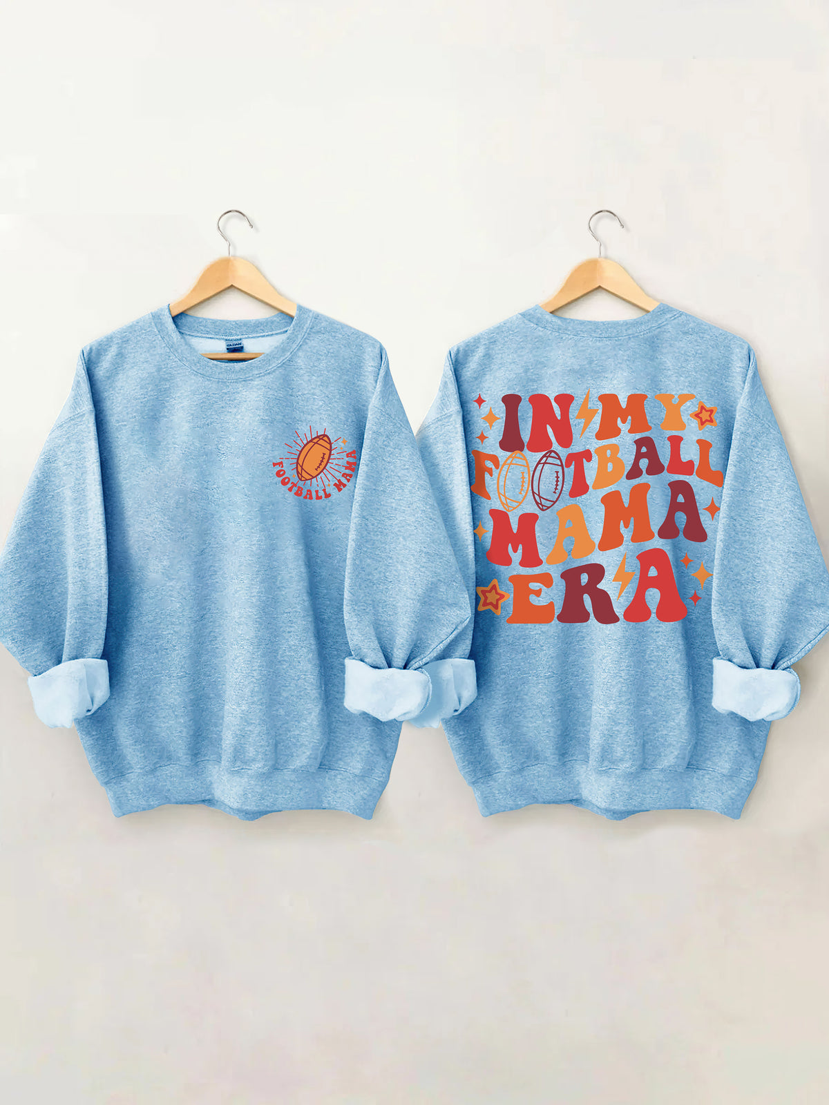 In meinem Fußball-Mama-Ära-Sweatshirt