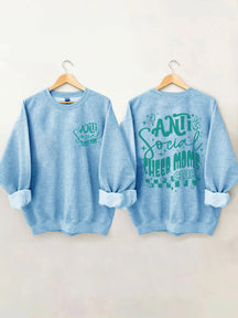 Antisoziales Cheer Moms Club Sweatshirt