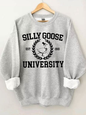 Sweat-shirt de l’Université Silly Goose 