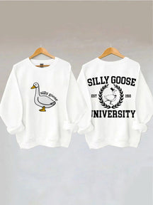 Sweat-shirt de l’Université Silly Goose 