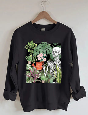 You Make Me Feel Alive Plant Sweatshirt