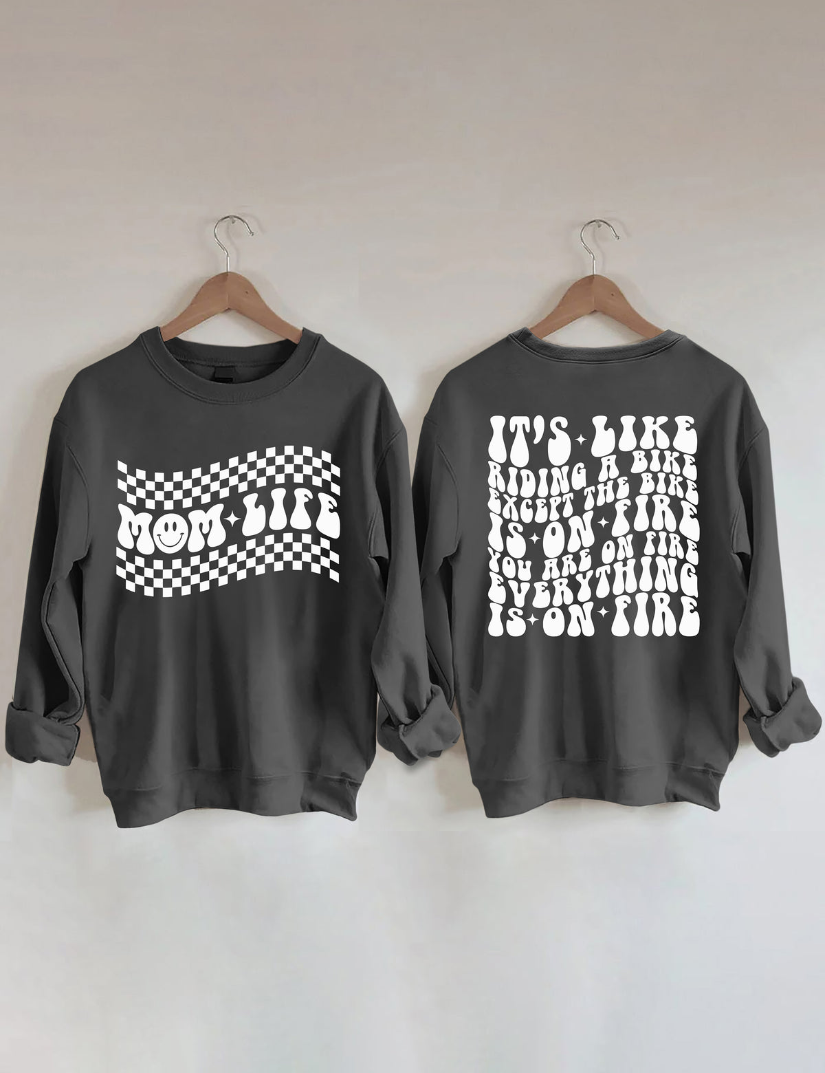 Sarkastisches Mom Life Sweatshirt