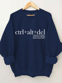 Ctrl Alt Del Sweat-shirt drôle