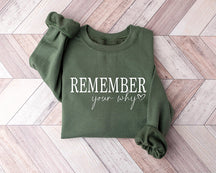 Remember Your Why Sweatshirt