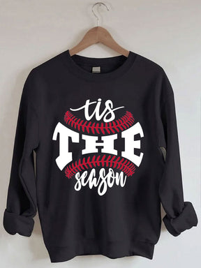 Das ist das Baseball-Sweatshirt der Saison