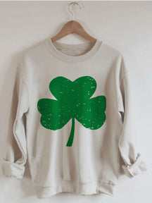 Sweat-shirt Shamrock de la Saint-Patrick