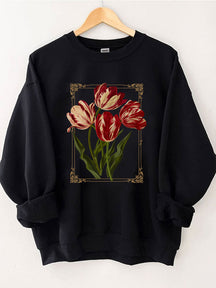 Sweat Botanique Fleurs