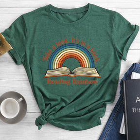 T-shirt Col Rond Reading Rainbow