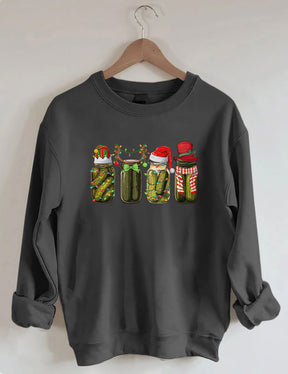 In meinem Pickle-Ära-Sweatshirt 