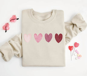 Valentinstag-Herz-Sweatshirt