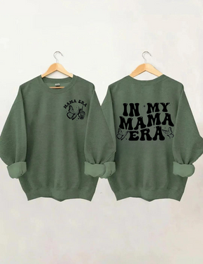 In meinem MaMa-Ära-Sweatshirt