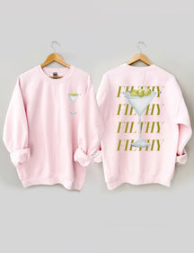 Schmutziges Martini-Sweatshirt