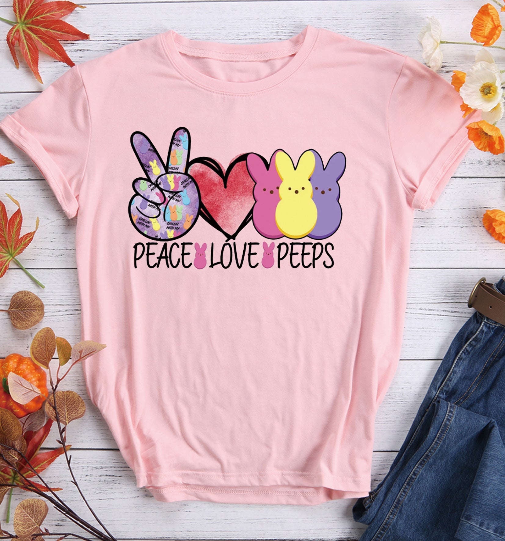 Peace Love Peeps T-shirt