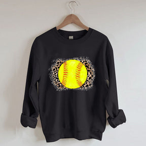 Leopard Baseball Sweastshirt