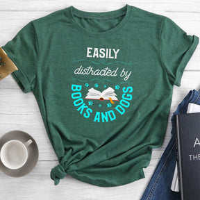 Book Lover Round Neck T-shirt