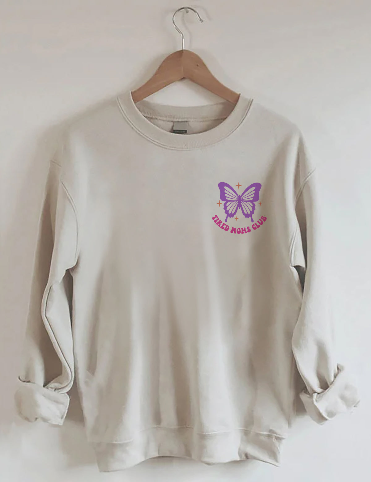 In meinem müden Mama-Ära-Sweatshirt