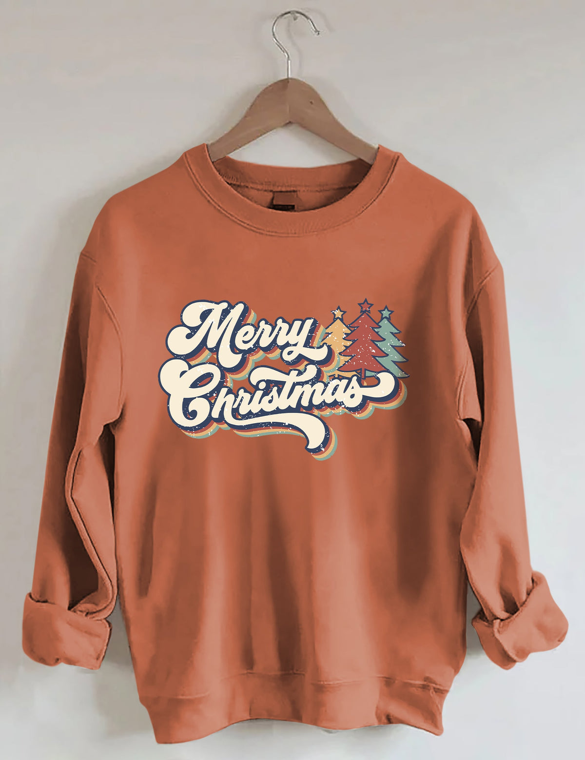 Frohe Weihnachten-Sweatshirt 