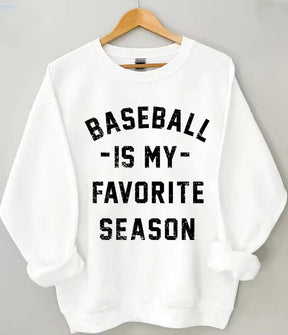 Le baseball est mon sweat-shirt de saison préféré 