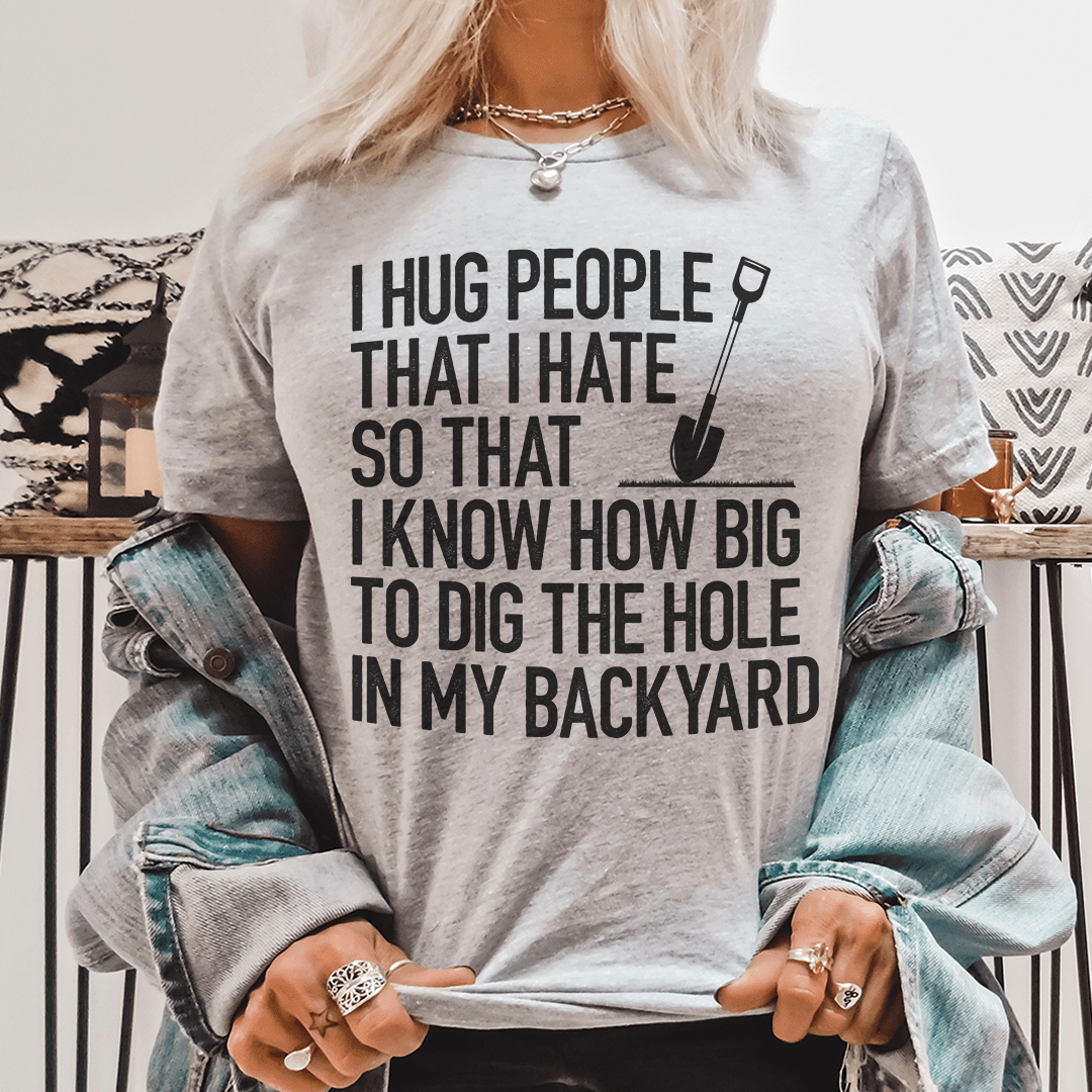 T-shirt J'embrasse les gens que je déteste