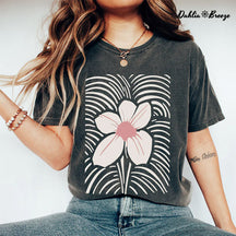 Boho Chic Floral Print T-shirt