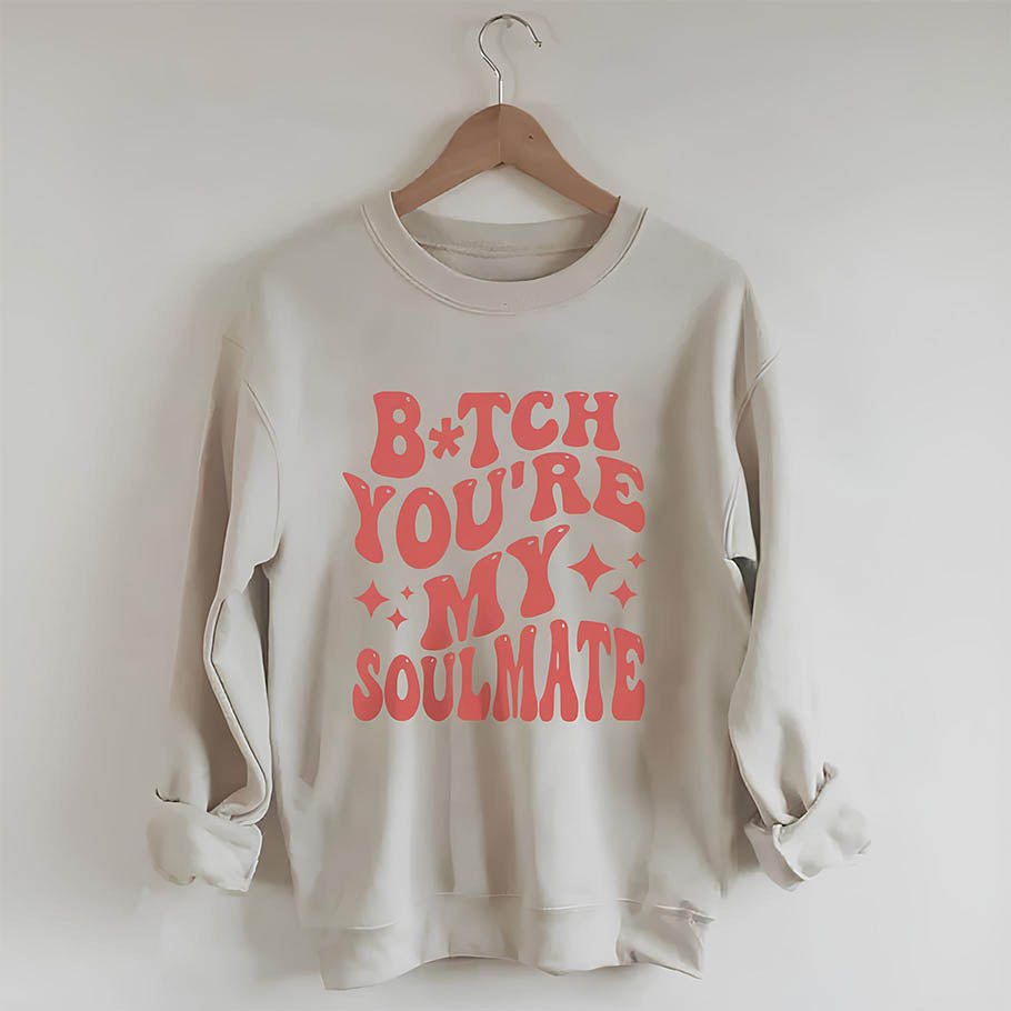 Du bist mein Seelenverwandter-Sweatshirt